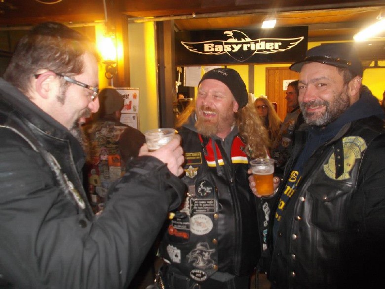 <center>Winter Bikers